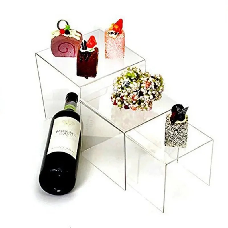 6pcs/Set Acrylic Display Stand - Display Risers Set review and price
