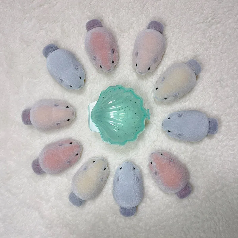 Shell Flocked Beaver Gacha Cap - Capsule Toy Gashapon review and price