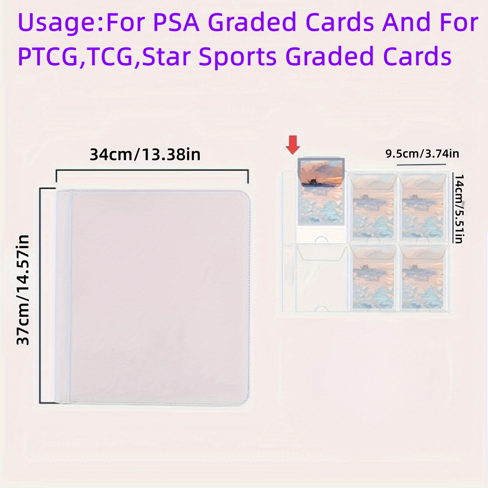 Graded Card Binder for PSA CGC - Graded Card Display review and price