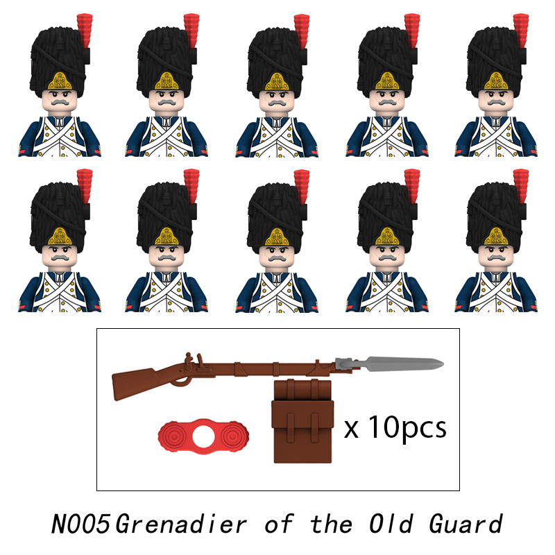 10pcs Napoleonic Wars Military - Lego Minifigure Holder review and price