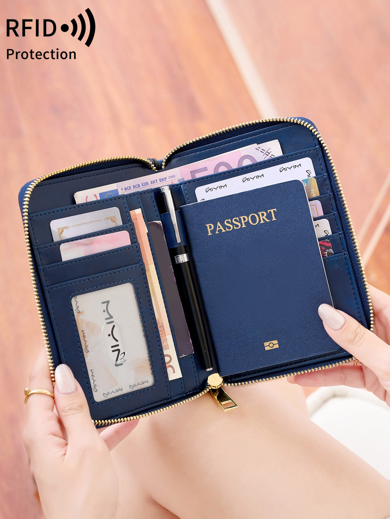 RFID Shielded Passport Holder  - Card Top Loader review and price