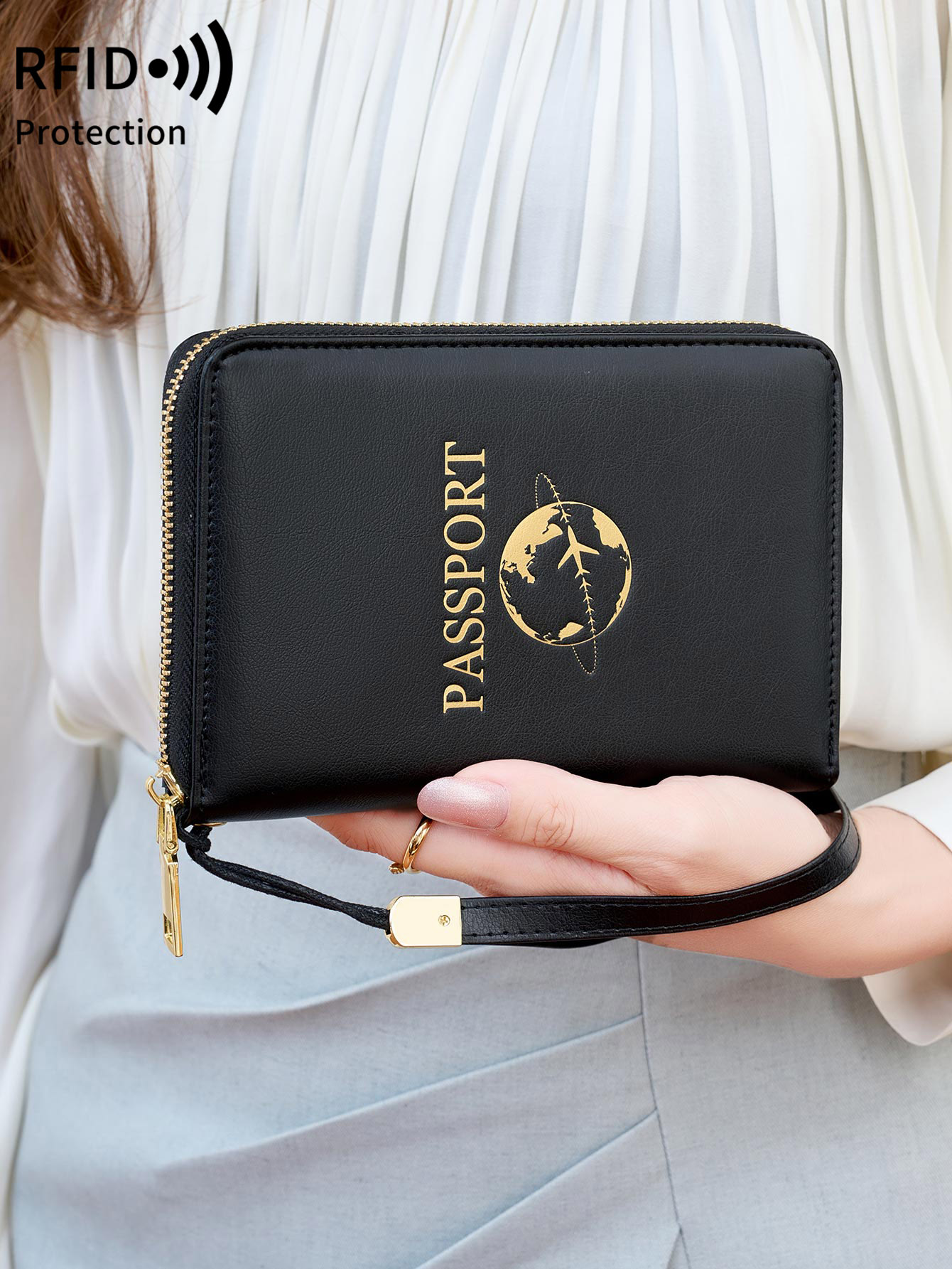 RFID Shielded Passport Holder  - Card Top Loader review and price