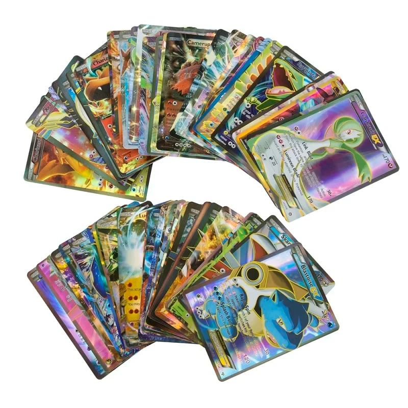 60/100Pcs English Pokemon Card - Pokemon Binder Card review and price