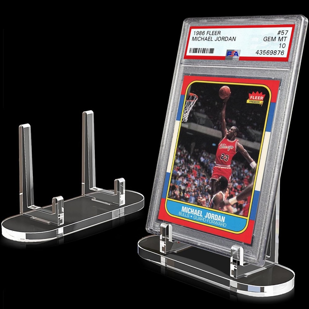 Clear Acrylic Trading Card Dis - Graded Card Display review and price